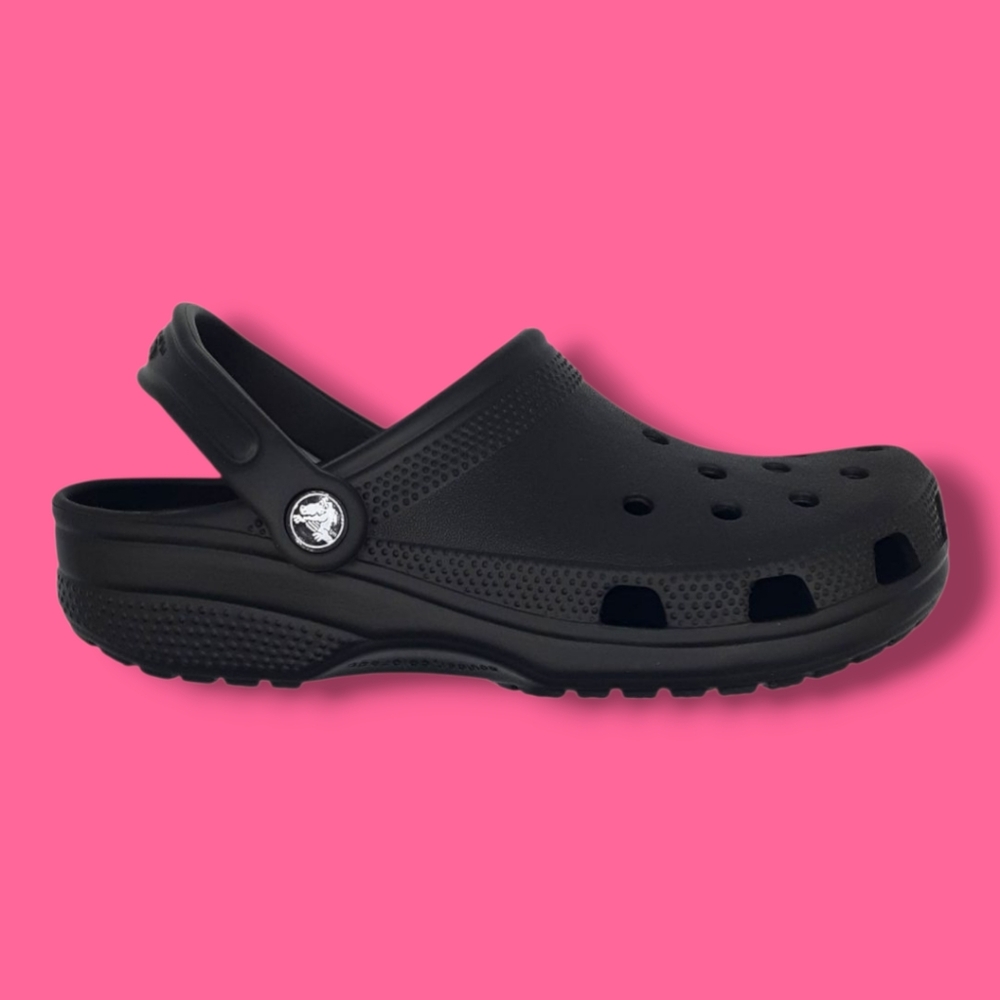 Classic CROCS Unisex Black Size 7W/5M
